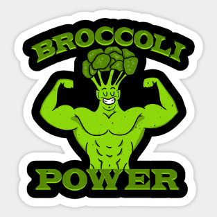 Broccoli Power Sticker